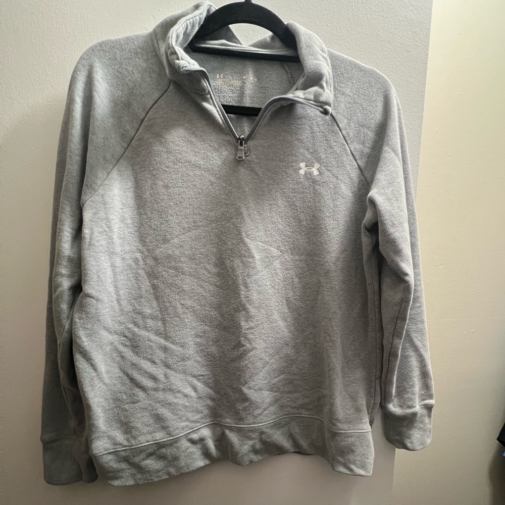 Under Armour Heather Gray Pullover